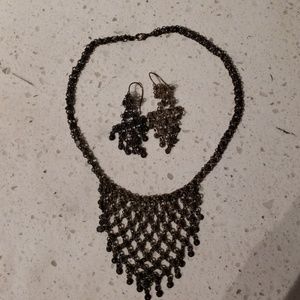 Handmade Necklace and earrings set